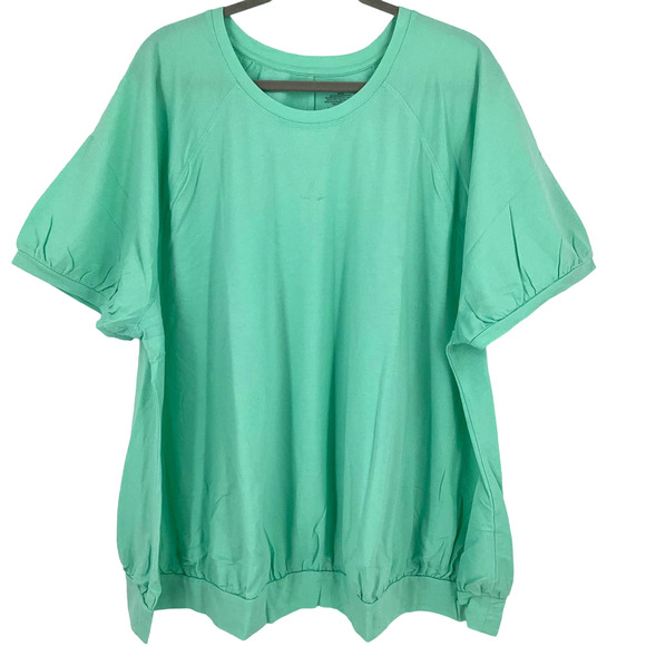 Lane Bryant Green Top Size 30/32 NWT - Picture 6 of 6